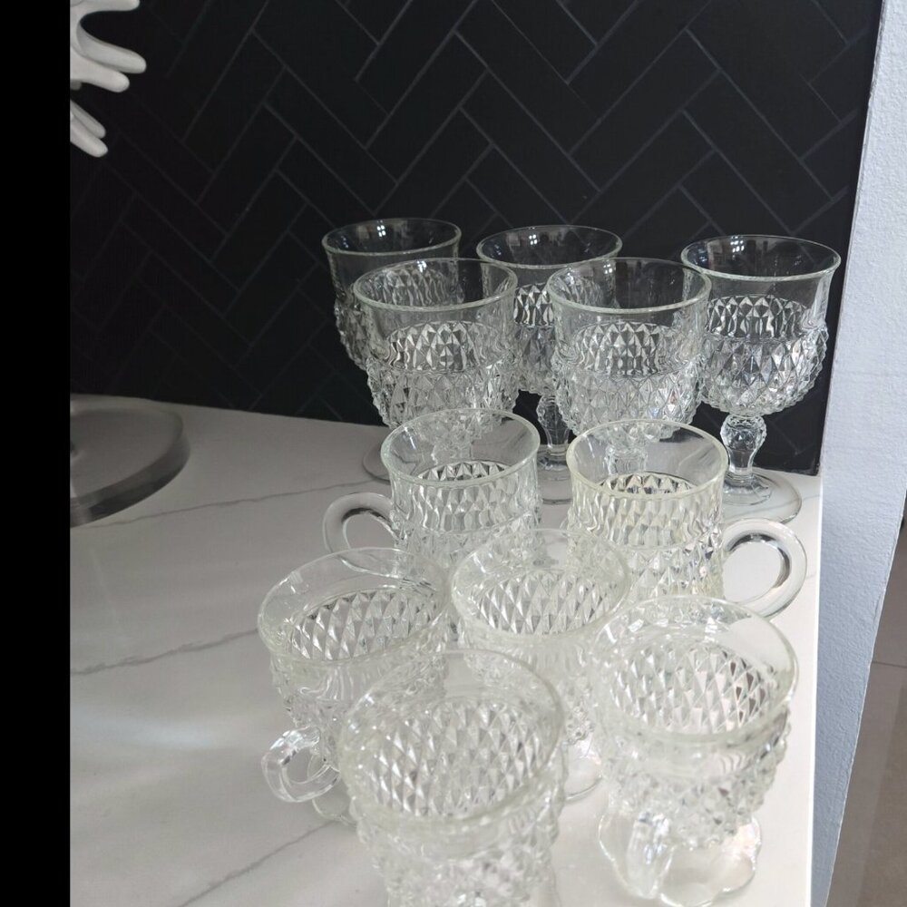 Clear Dinnerware glasses